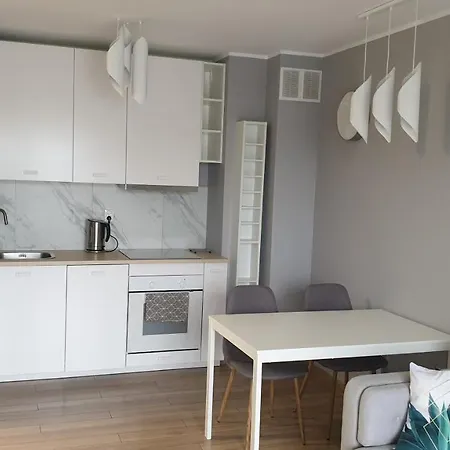 شقة Nadmorski Zakatek - Apartament Portowy, Opener Festival 2 Km *